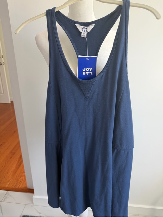 JoyLab Tops - JoyLab Navy Racerback Tank Dress